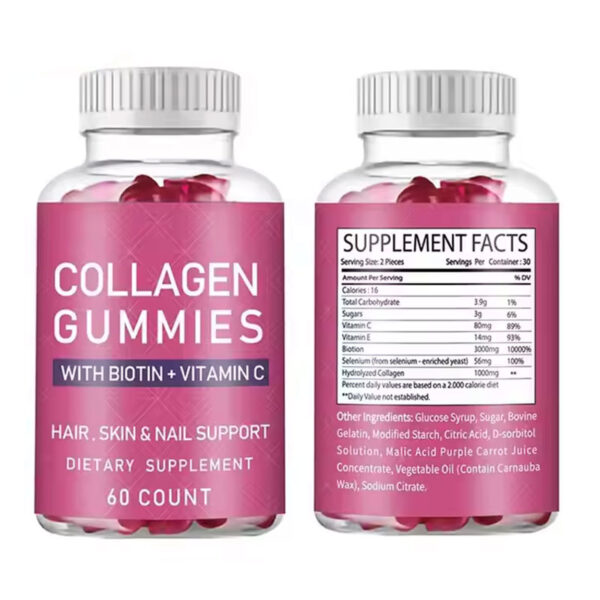 Collagen gummy bear gummy biotin - Image 5