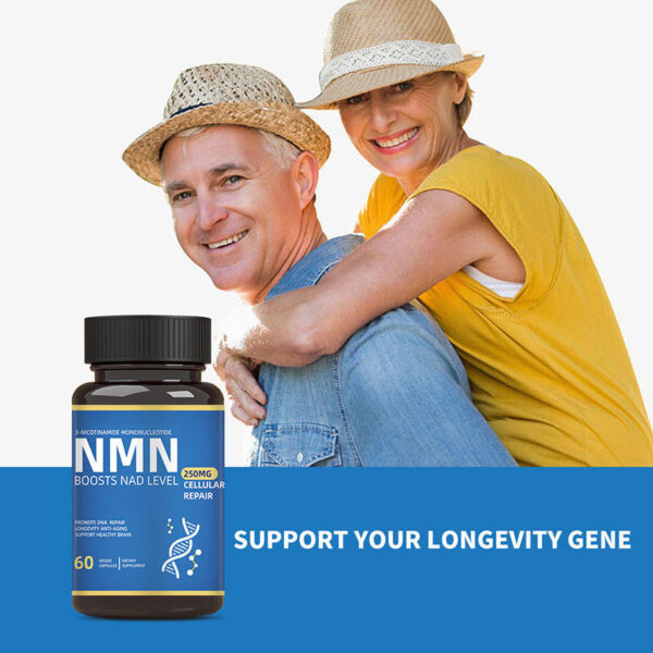 Anti-aging Dietary Supplements Resveratrol Nicotinamid Mononucleotide liposomal NMN capsules Nad Capsules - Image 2