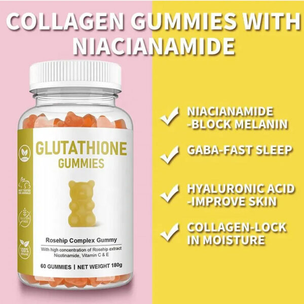 Niacinamide gummies Glutathione gummies Collagen gummies - Image 5