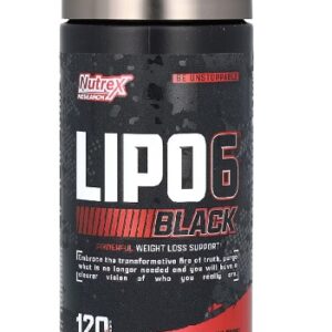 Nutrex Lipo 6 black 120 liquid caps