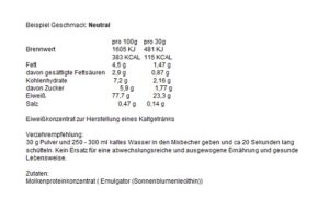 NNT Whey 2000g - Image 2
