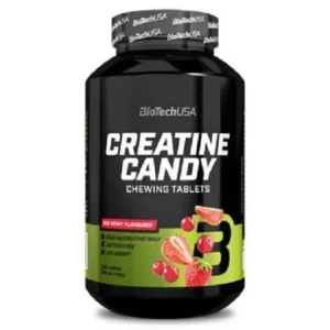 BioTech Creatine Candy Red berry - 240 Tabl.